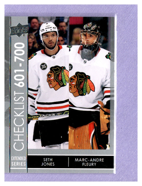 2021-22 UPPER DECK HOCKEY 501-700